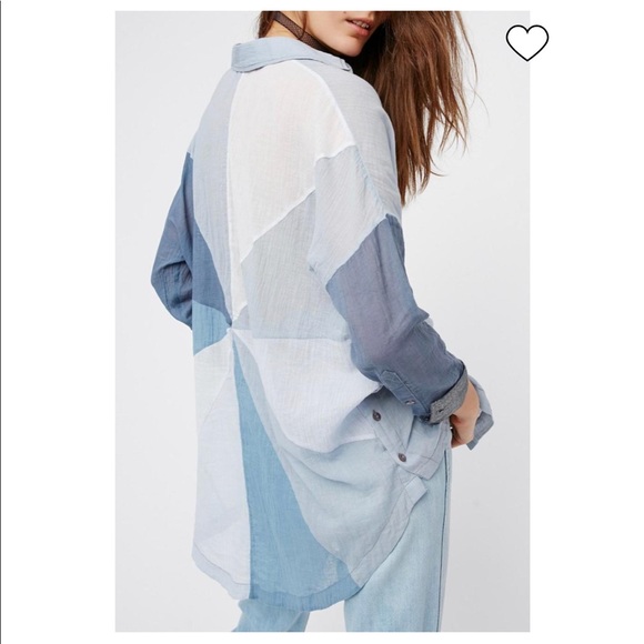 Free People Tops - Free People rainbow rays shirt